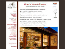 Tablet Screenshot of grands-vins-de-france.eu